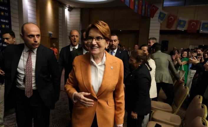 İYİ Parti Genel Başkanı Akşener, İzmir adayını açıkladı