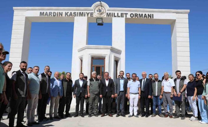 Kasımiye Millet Ormanı Artuklu Belediyesine devredildi