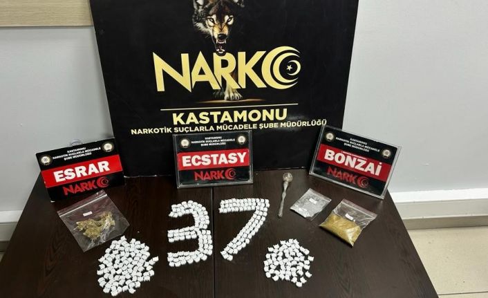 Kastamonu polisinden uyuşturucu operasyonu: 2 gözaltı