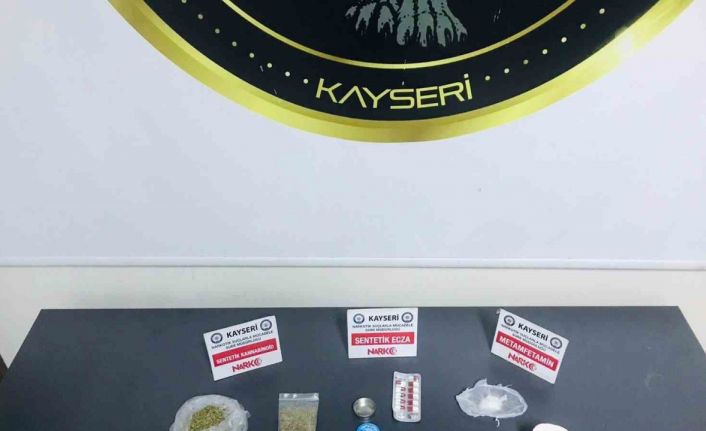 Kayseri’de uyuşturucu operasyonu: 9 gözaltı