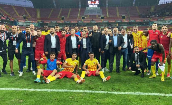 Kayserispor ikinci kez kazandı