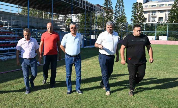 Kazım Gül Spor Tesisleri’nde yenileme çalışmaları başlatıldı