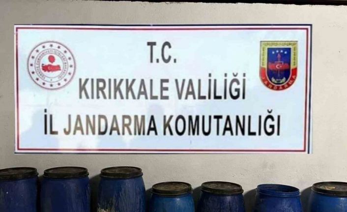 Kırıkkale’de 650 litre kaçak şarap ele geçirildi