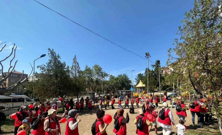 Kırıkkale’ye gelen gönüllü gençler çeşitli faaliyetler düzenledi