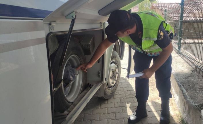 Kırklareli’nde okul servisleri denetlendi