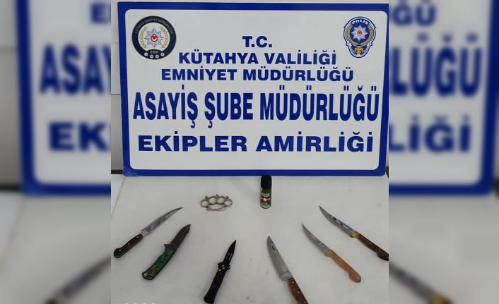 Kütahya’da polisin “Dar Bölge” uygulaması