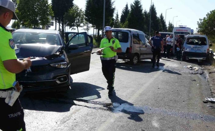 Kütahya’da trafik kazası: 2 yaralı