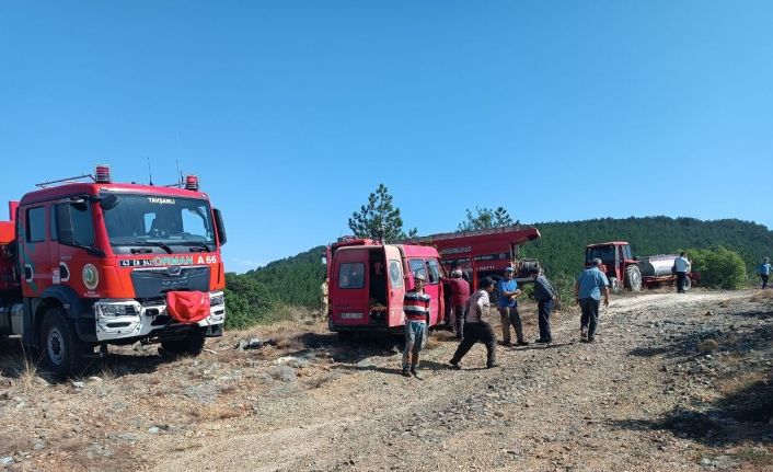 Kütahya’daki orman yangını kontrol altına alındı