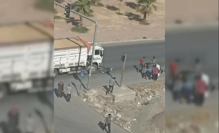 Mardin’de kamyonetle çarpışan bisikletli çocuk yaralandı