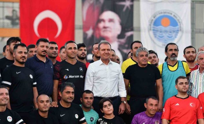 Mersin Büyükşehir Belediyesi 2. Birimler Arası Futbol Turnuvası başladı