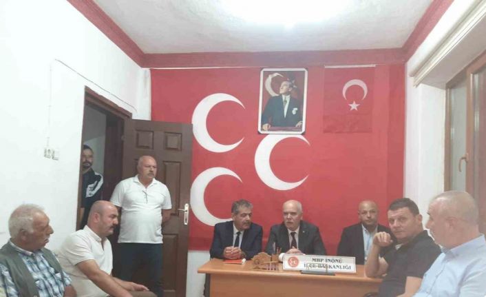 MHP İl Başkanı Candemir’den İnönü’ye ziyaret