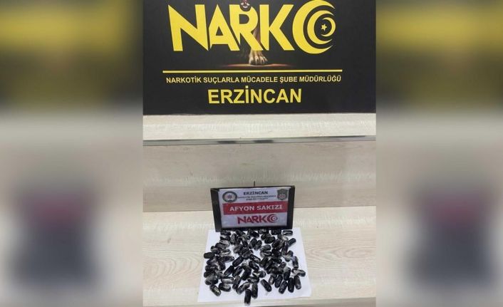 Midesinde 499,23 gram Afyon sakızı taşıyan şahıs tutuklandı