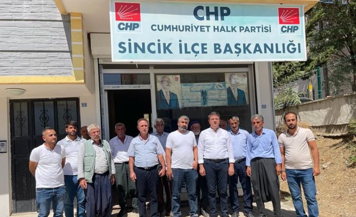 Milletvekili Tutdere, Sincik ilçesinin talepleri dile getirdi