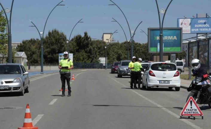 Ordu’da bir haftada 14 binden fazla araç denetlendi