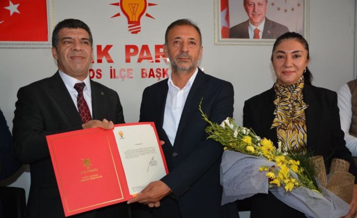 Patnos’ta AK Parti İlçe Başkanlığına Çetin Taşdemir atandı