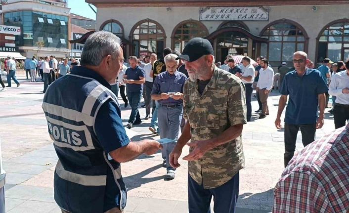 Polisten cemaate dolandırıcılık uyarısı