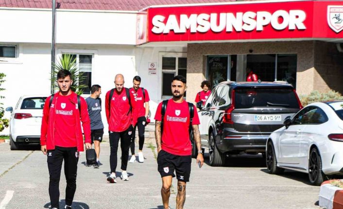 Samsunspor’un, Antalya kafilesinde 5 futbolcu yer almadı