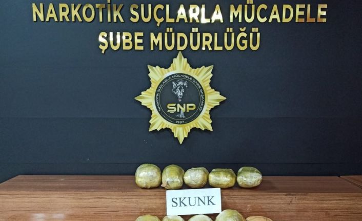 Şanlıurfa’da 7 kilo sentetik uyuşturucu ele geçirildi