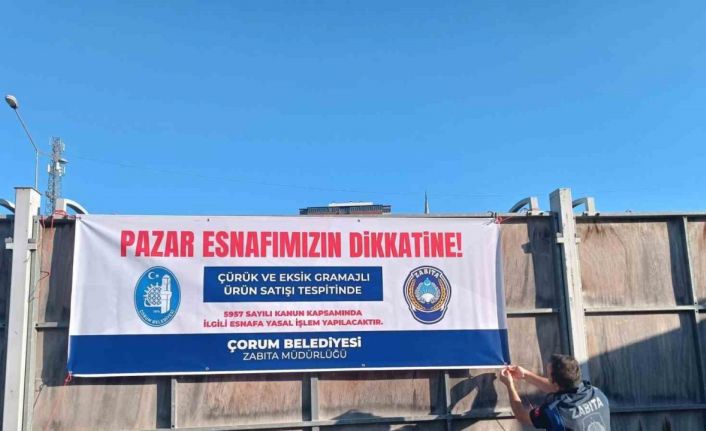 Semt pazarlarında sıkı denetim