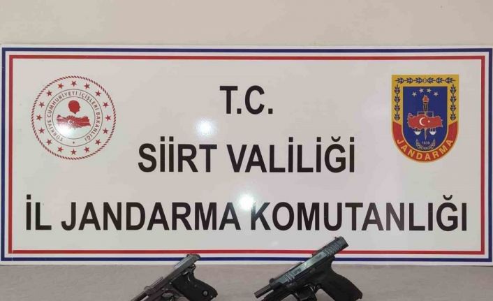 Siirt’te silah ve mühimmat kaçakçılığı operasyonu