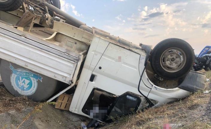 Sinop’ta traktör ile kamyonet çarpıştı: 1 ölü, 2 yaralı