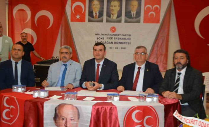 Söke MHP İlçe Kongresi yapıldı