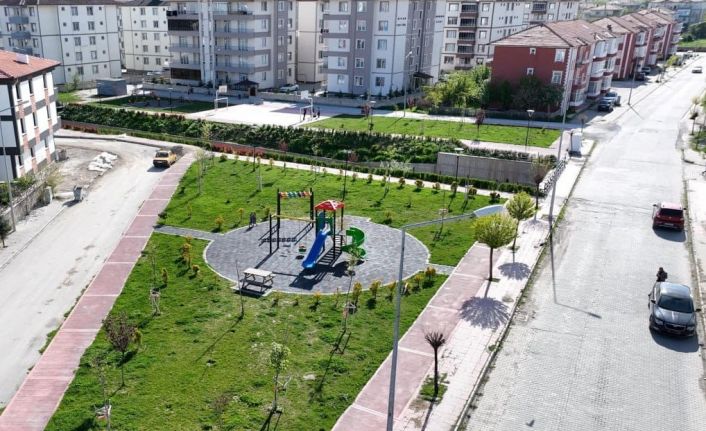 Sorgun’da yeni yaşam alanı yapıldı