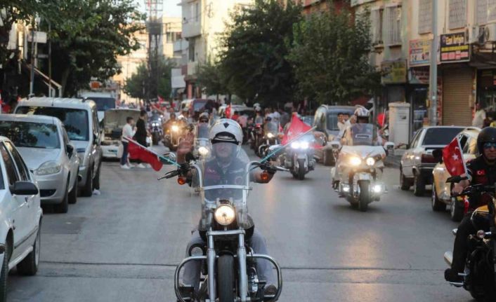Tahmazoğlu ve Türk Chopper gaziler için turladı