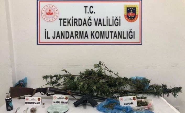 Tekirdağ’ın 4 ilçesinde uyuşturucu operasyonu: 10 gözaltı