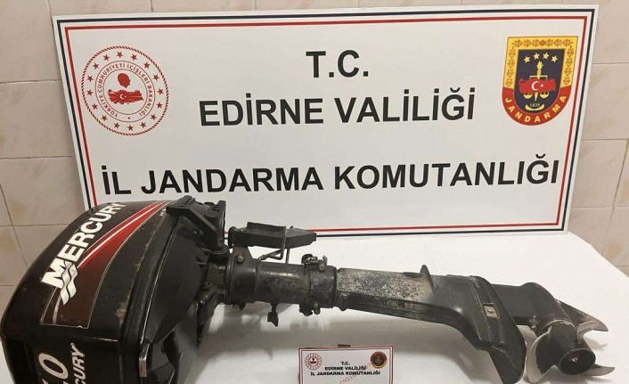 Tekne motoru çalan şüpheliler tutuklandı