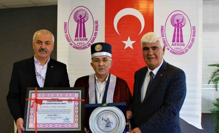 Terziler Federasyonu Amasyalı Celal Cüce’yi ‘yılın ahisi’ seçti