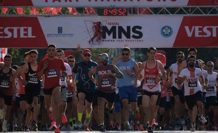 Uluslararası Vestel Manisa Yarı Maratonu heyecanı sona erdi