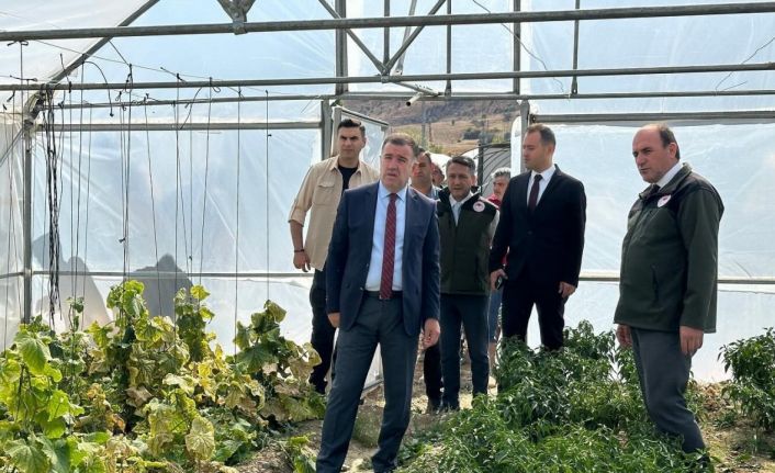 Vali Eldivan, Bayburt Eko-Köy’de incelemelerde bulundu