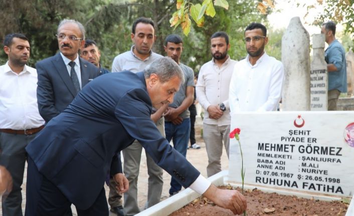 Vali Şıldak şehit ve gazileri unutmadı