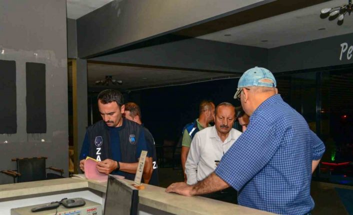 Van’daki eğlence mekânları denetlendi