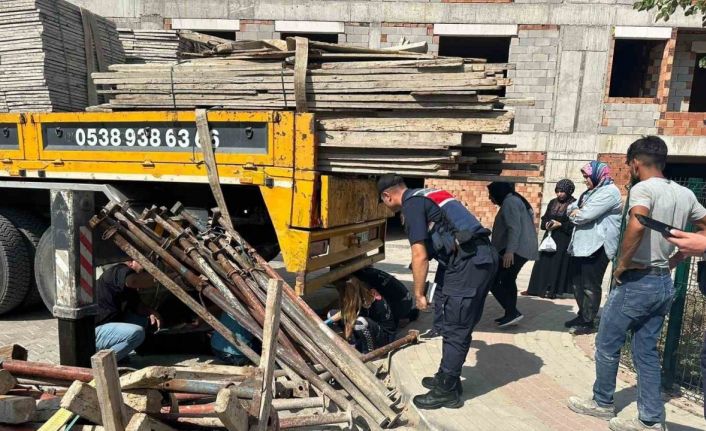 Vincin halatı kopunca baş üstü yere çakıldı