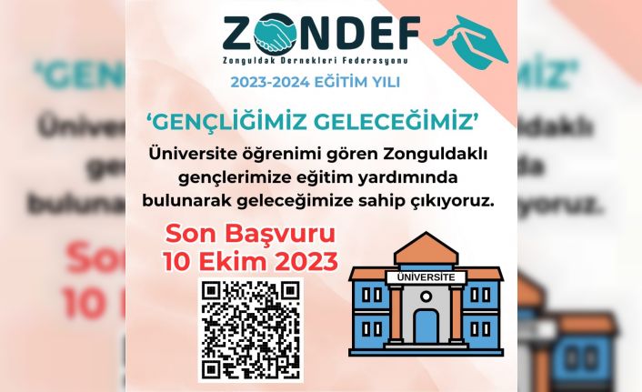 Zonguldaklı gençlerin eğitimine destek olacaklar