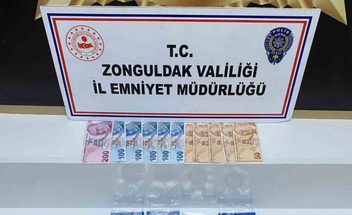 Zonguldak’ta uyuşturucu operasyonunda 1 tutuklama