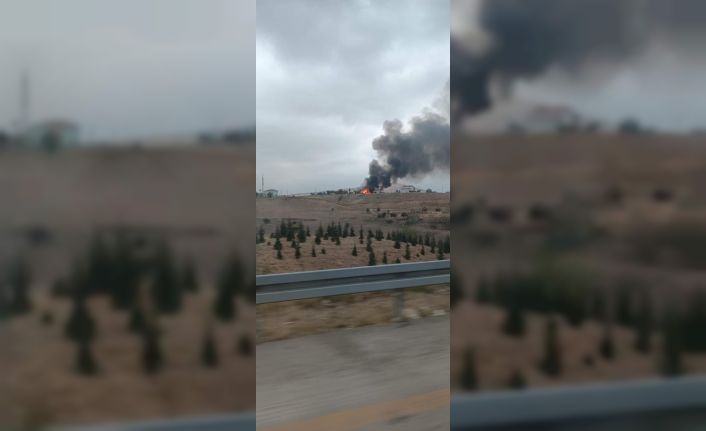 Ankara’da korkutan gecekondu yangını