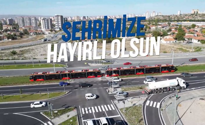 Başkan Büyükkılıç: "Yeni tramvay hattını hizmete açıyoruz"