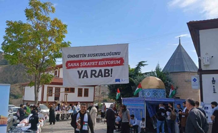 Başkent’te Filistin’e yardım sergisi