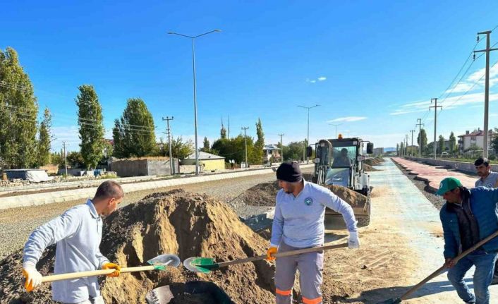 Bisiklet ve yürüyüş yolunda sona gelindi