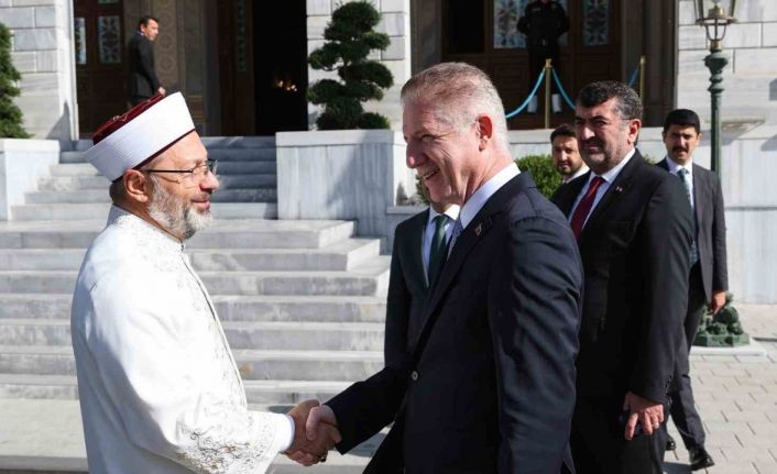 Diyanet İşleri Başkanı Erbaş, İstanbul Valisi Gül’ü ziyaret etti