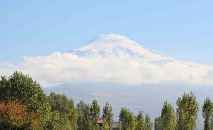 Iğdır’da yüksek kesimler yeniden beyaza büründü