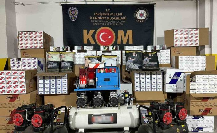 Kaçak sigara bulunduran şahsa polis işlem yaptı