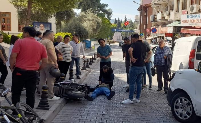 Menteşe’de trafik kazası: 1 yaralı