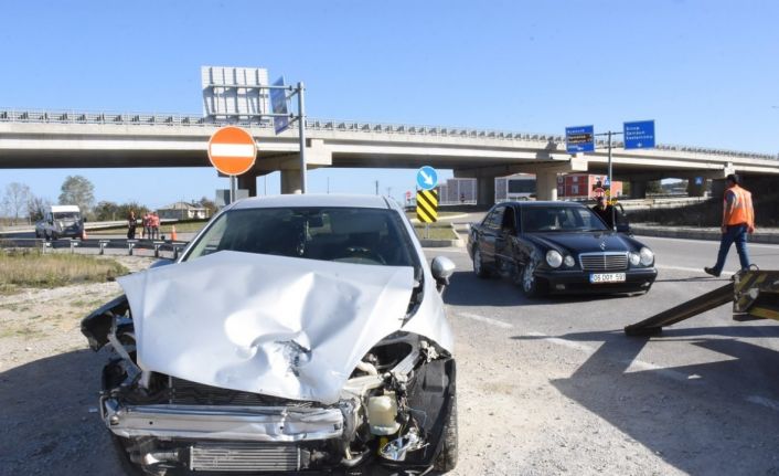 Sinop’ta trafik kazası: 1 yaralı