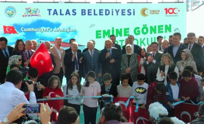 Talas’ta bir eğitim yuvası daha açıldı