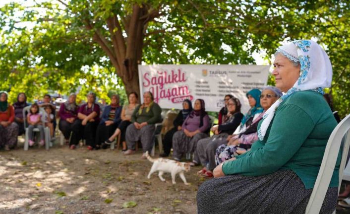 Tarsus’ta sağlıklı yaşam atölyesi düzenlendi