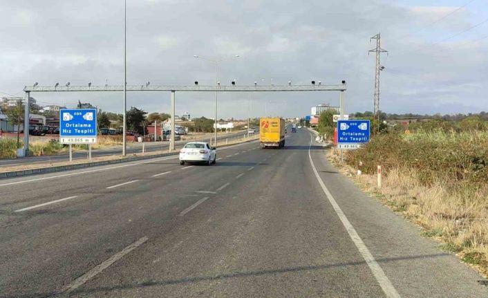 Tekirdağ’da hız tespiti PTS ile yapılacak